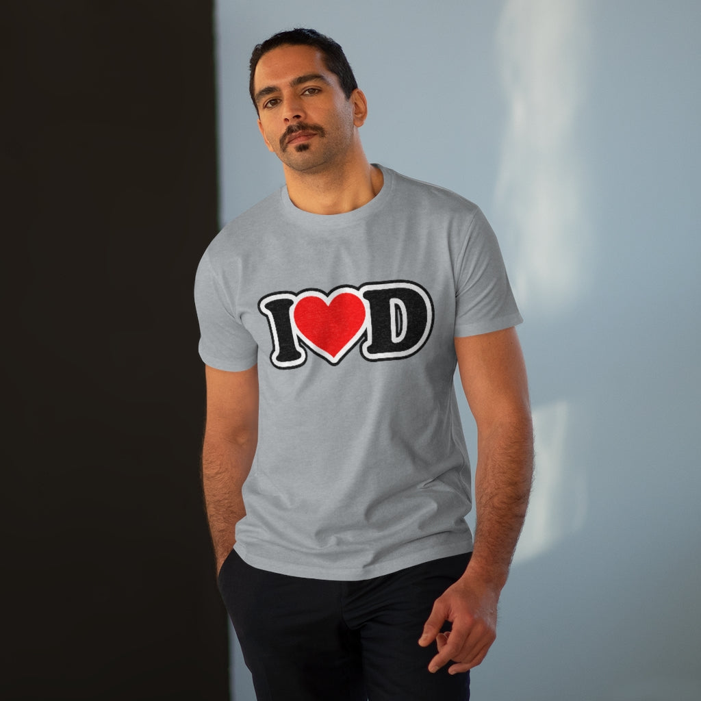 I Heart D Men's Modern-fit Tee