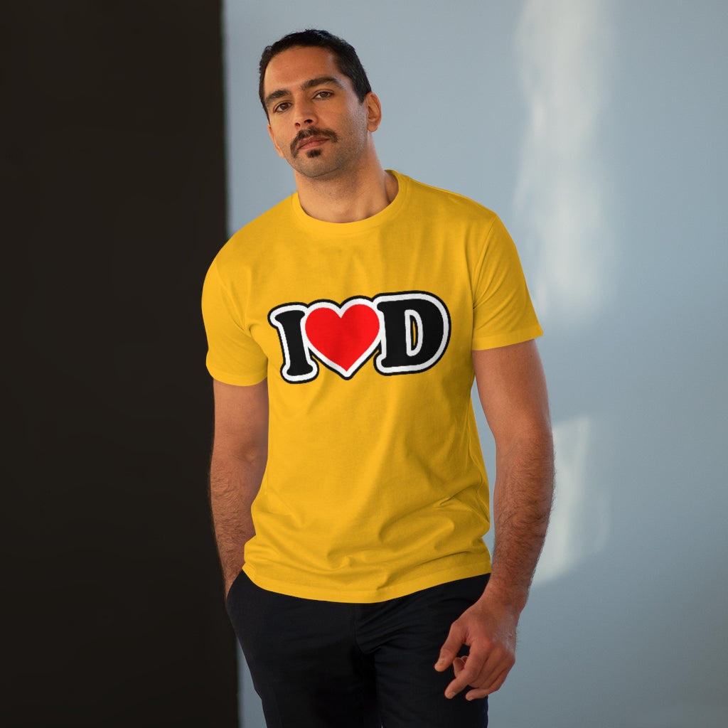 I Heart D Men's Modern-fit Tee