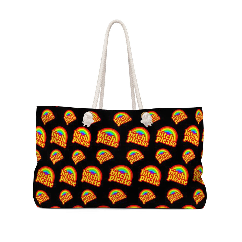 B*tch Please all over print Weekender Bag