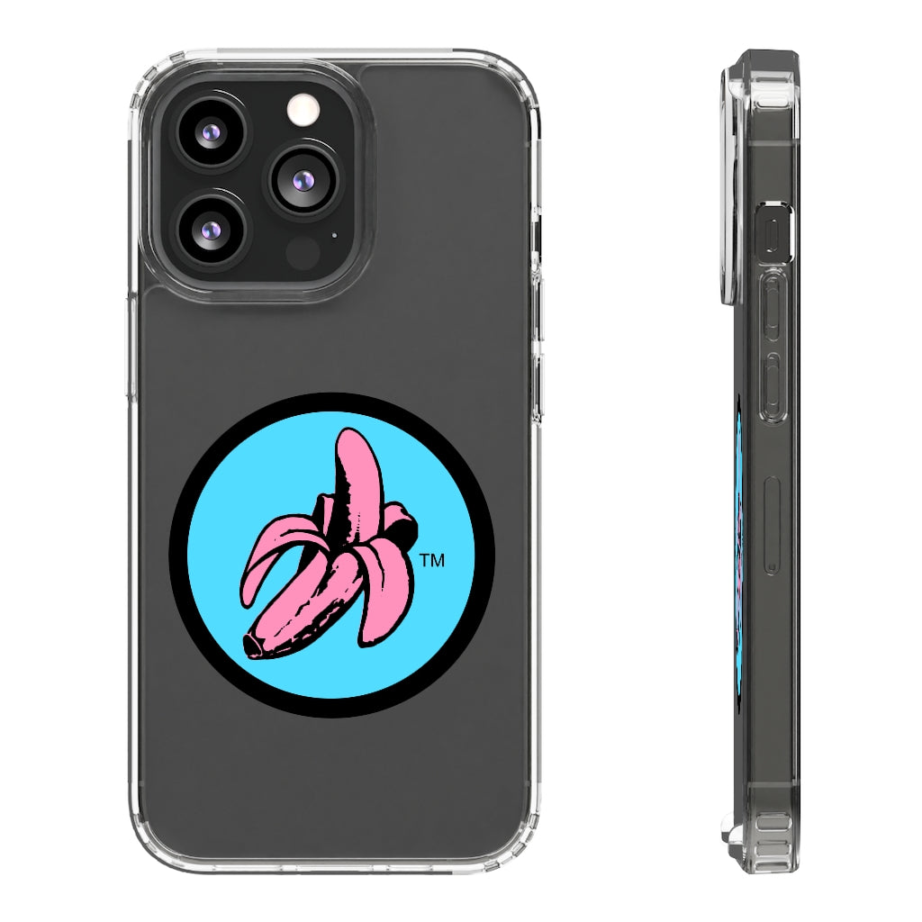 Banana logo Clear Cases