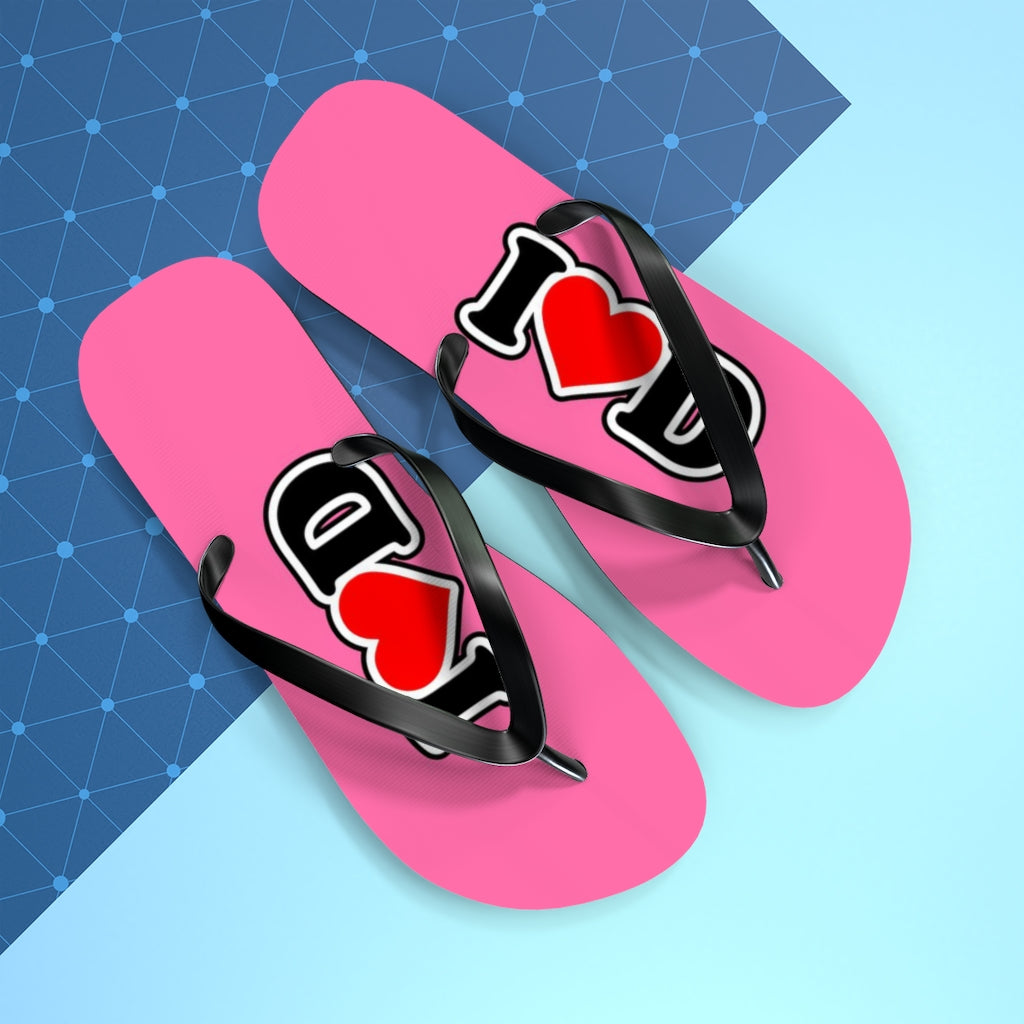 I Heart DFlip Flops PINK