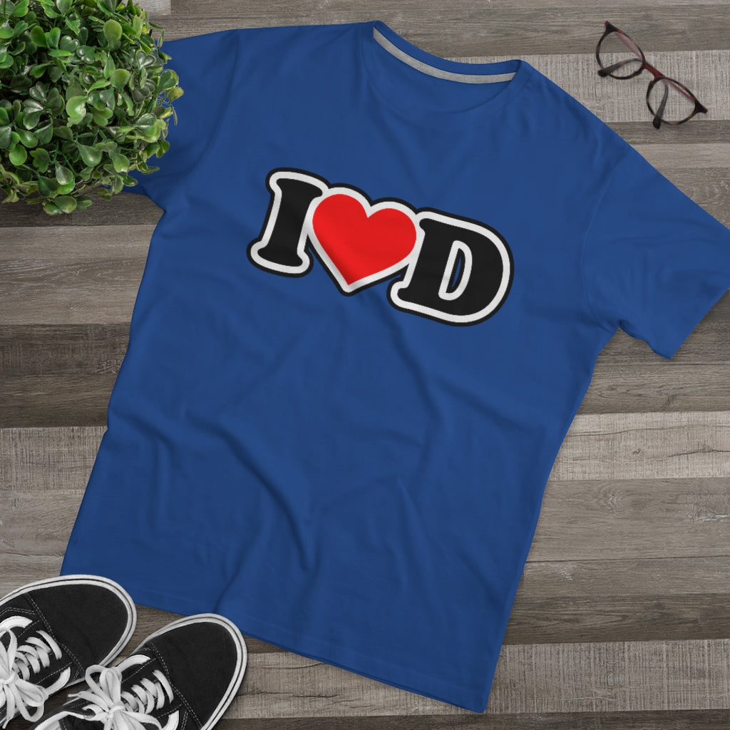 I Heart D Men's Modern-fit Tee