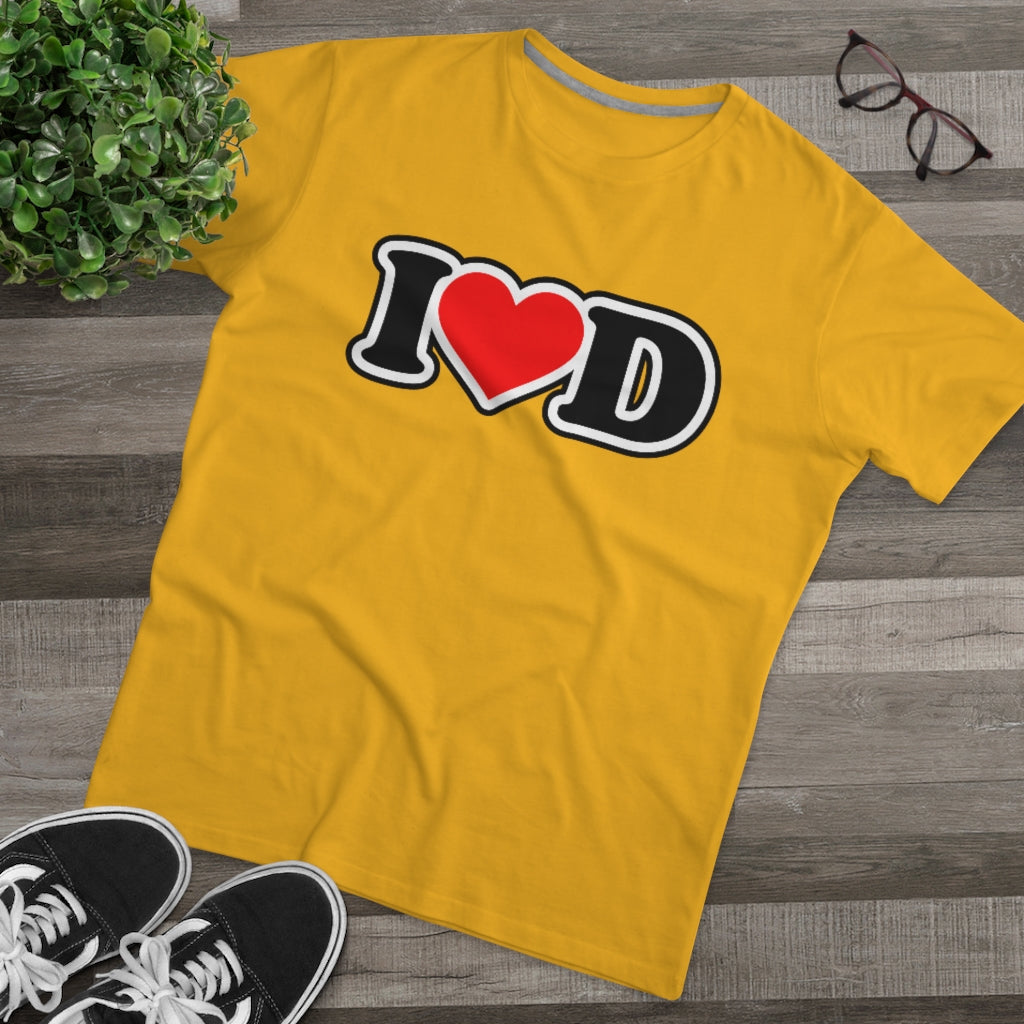 I Heart D Men's Modern-fit Tee