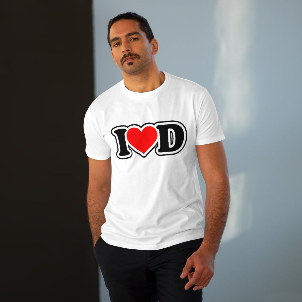 I Heart D Men's Modern-fit Tee