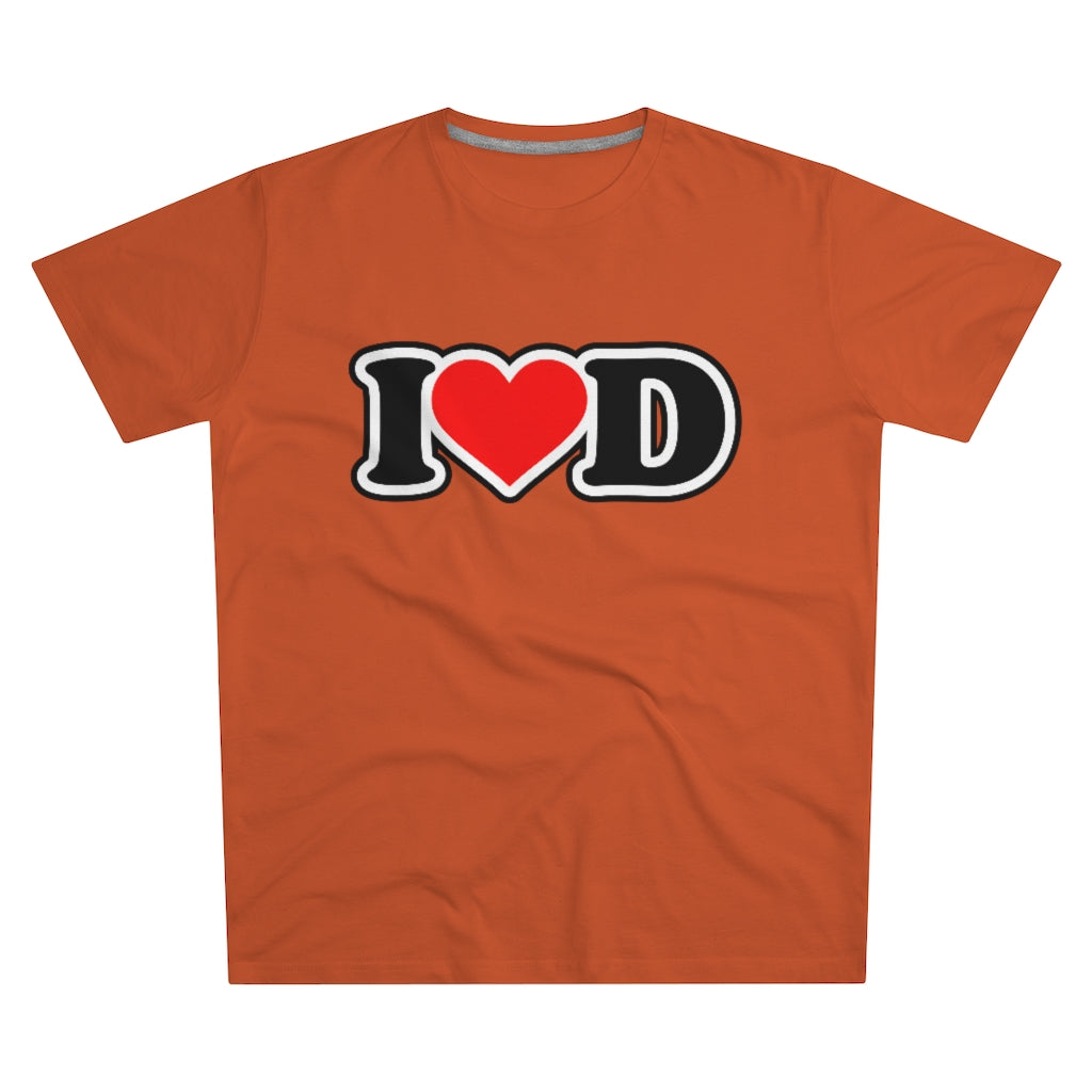 I Heart D Men's Modern-fit Tee