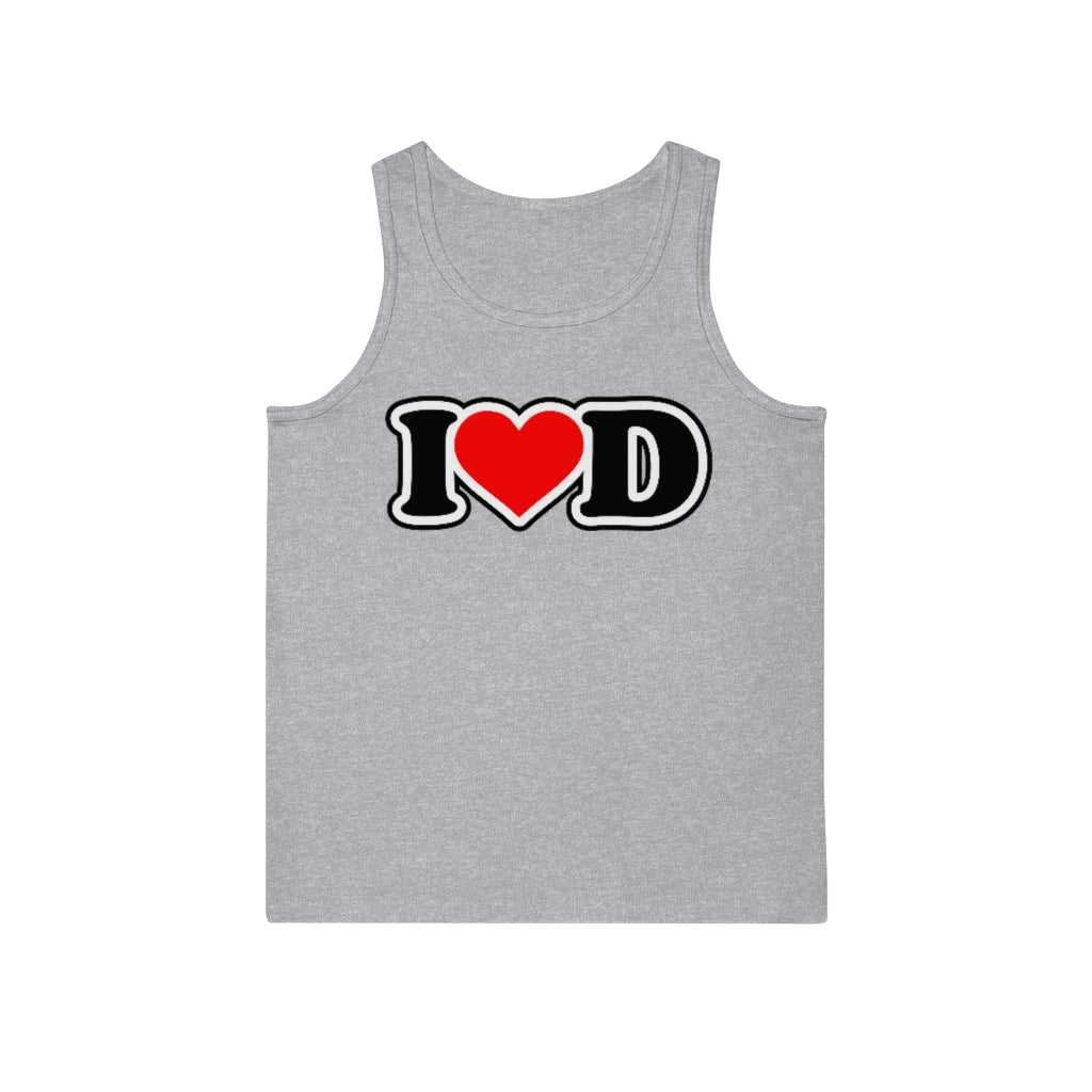 I Heart D Unisex Softstyle™ Tank Top