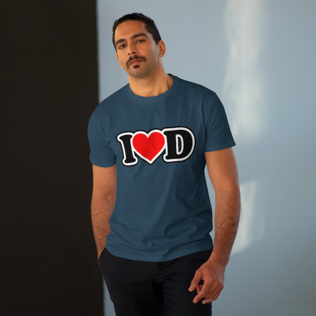 I Heart D Men's Modern-fit Tee