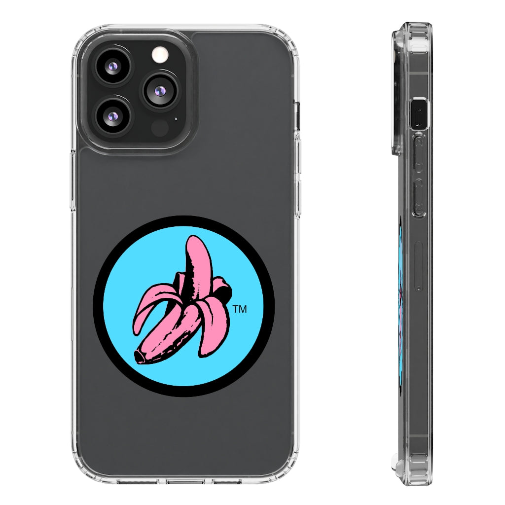 Banana logo Clear Cases