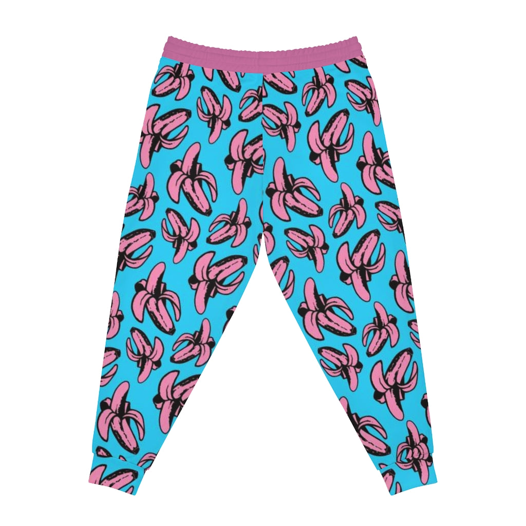 Banana all over print Athletic Joggers (AOP)