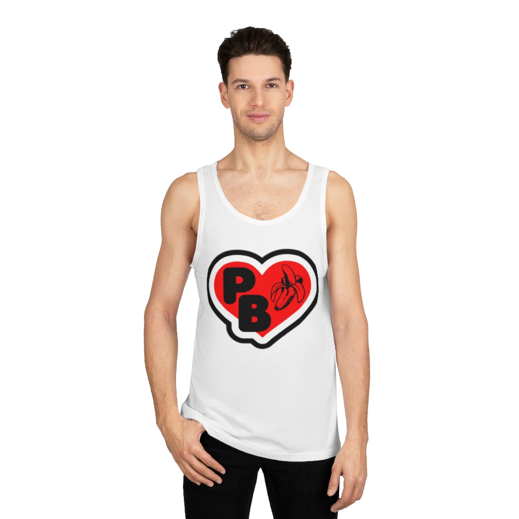 PB logo Unisex Softstyle™ Tank Top