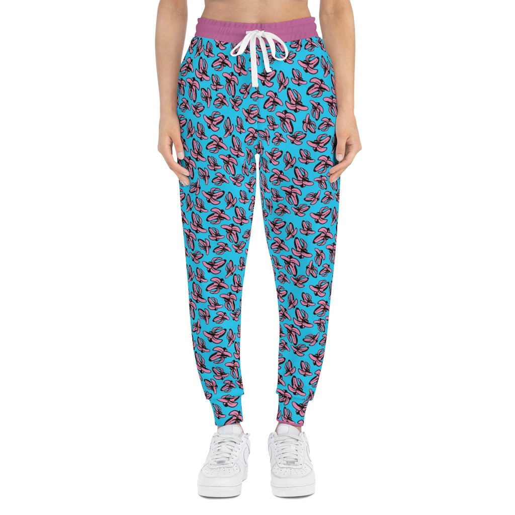 Banana all over print Athletic Joggers (AOP)