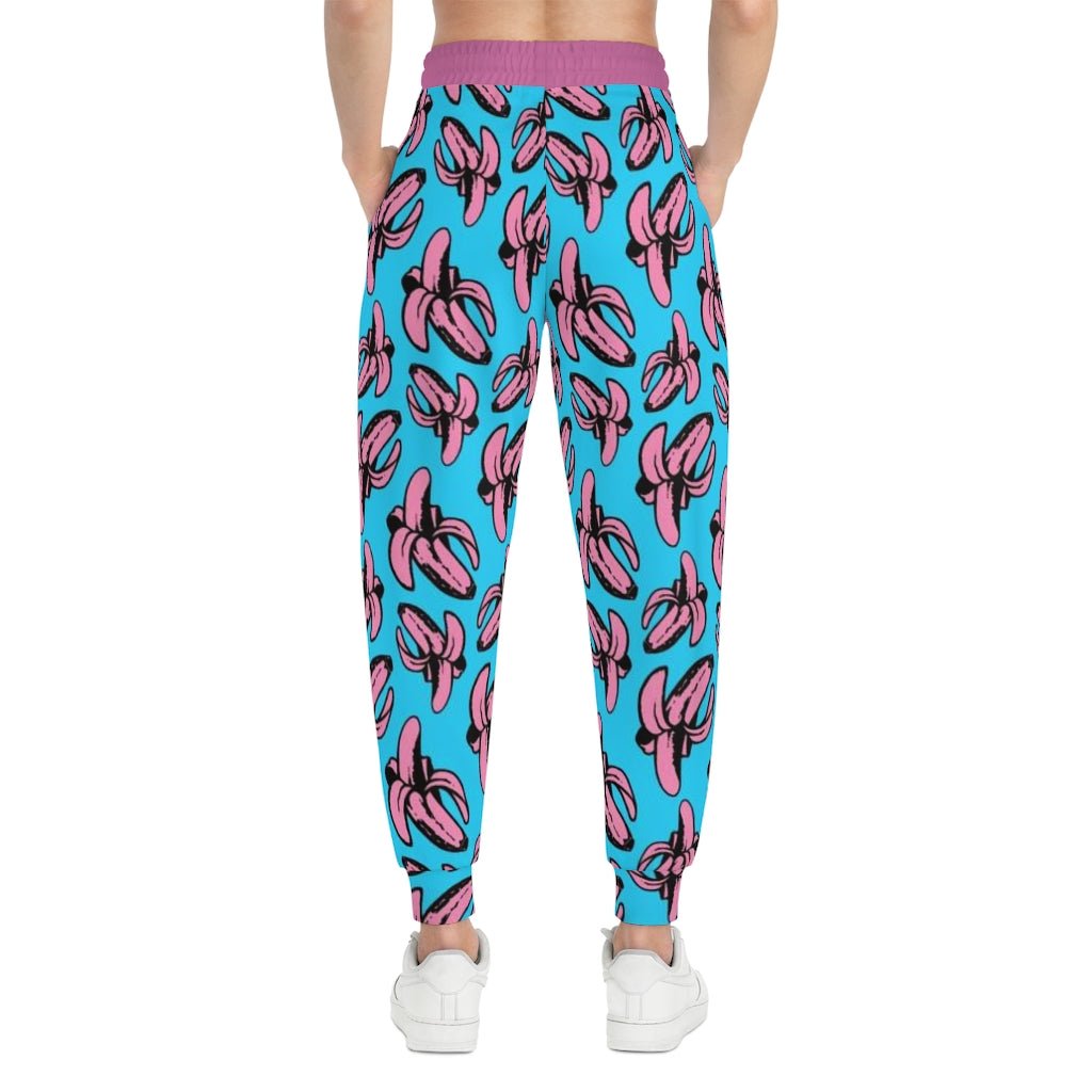 Banana all over print Athletic Joggers (AOP)