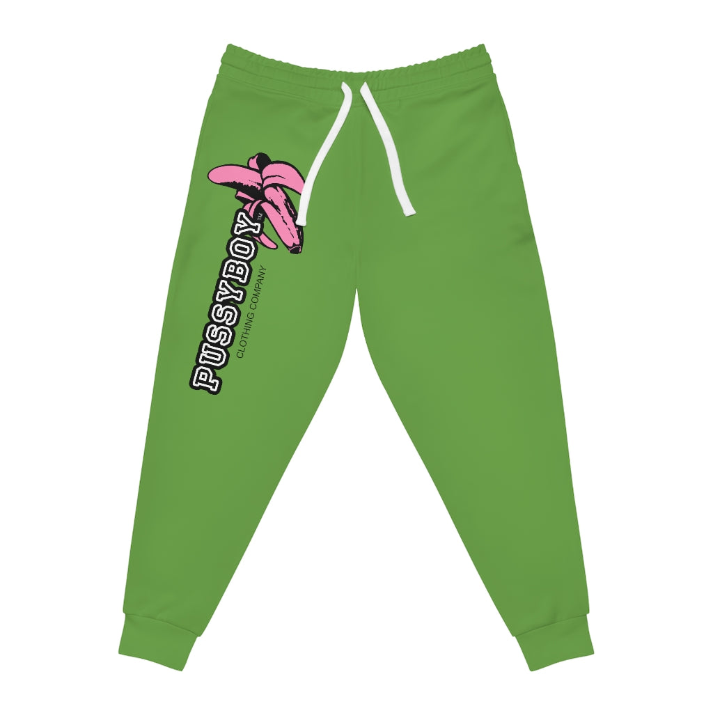 Pussyboy Copy of Athletic Joggers (AOP) GREEN