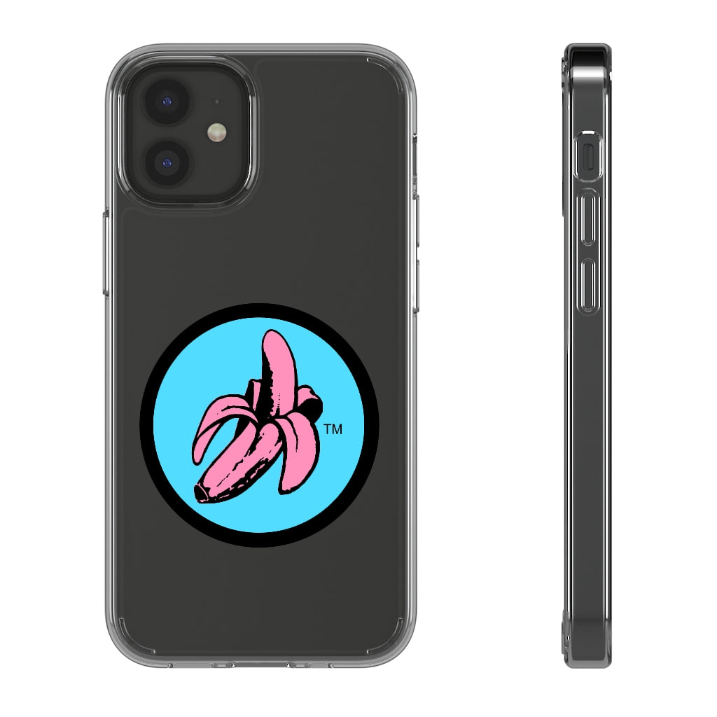 Banana logo Clear Cases